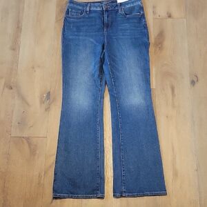 NWT Chico's High Rise Flared Denim Jeans Size 12 New